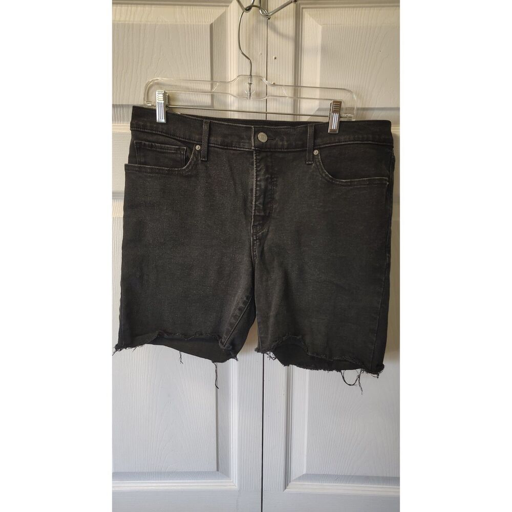 Levi Strauss & Co. Black Denim Cutoff Shorts - Size 32W